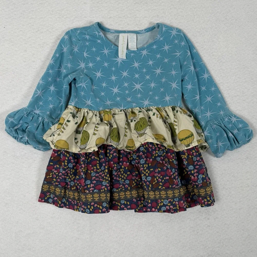 Matilda Jane Shirt Paint By Number Arctic Ice Hot Air‎ Balloons Star Floral